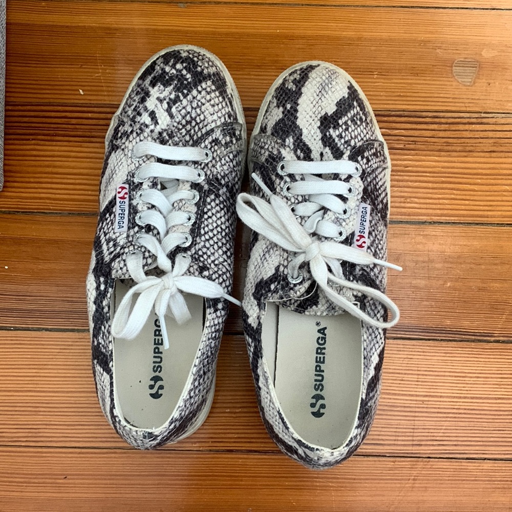 Snake Print Platform Supergas